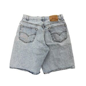 Vintage 90s Levis 550 Mens 30 Relaxed Fit Light Wash Denim Jean  Shorts Jorts